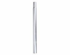 ABSOLUTE 26.0 OUTER DIAMETER BICYCLE ALLOY SEATPOST PILAR 350MM LONG IN SILVER.