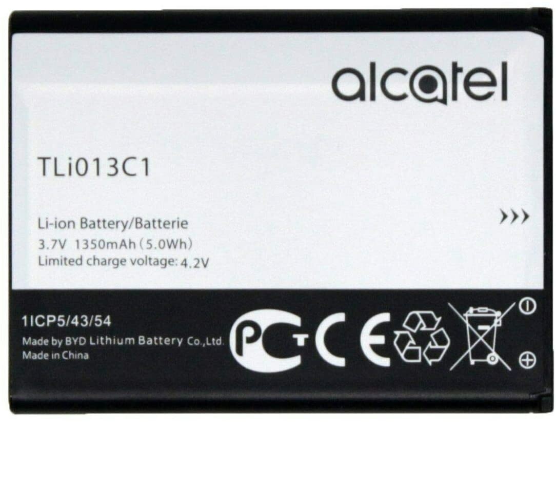 OEM Alcatel One Touch Go Flip V 4051S Replacement Battery 1350mAh
