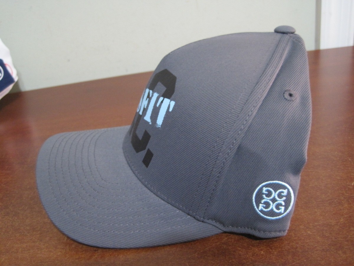 G/Fore G4 Country Club Misfit CC C.C. Charcoal Hat NEW NWT