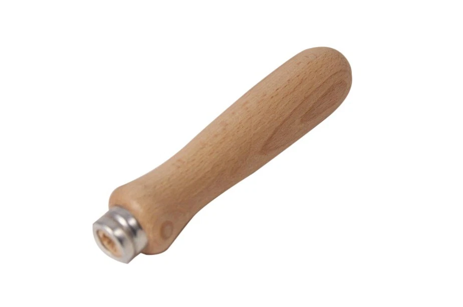 5pc-pack Wooden File BBQ Skewer 130mmL Handles 6mm Pre-Drilled Center Hole - image 2 of 2