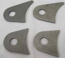 4 Link Mounting Flat And Axle Tab Brackets - 58 Hole - 316 Steel Set Qty - 4