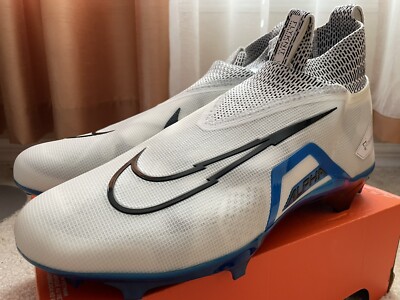 Nike Alpha Menace Elite 3 Football Cleats White Game Royal CT6648-101 Size 16 s-l400.jpg main image 2