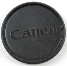 RARE Canon 58mm Black plastic Push on cap for 55 1.2 Lens