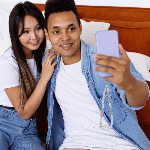 Koralikowy pasek na telefon Kryształ Charm Łańcuch komórkowy Smycz do nadgarstka komórkowego - Zdjęcie 7 z 12