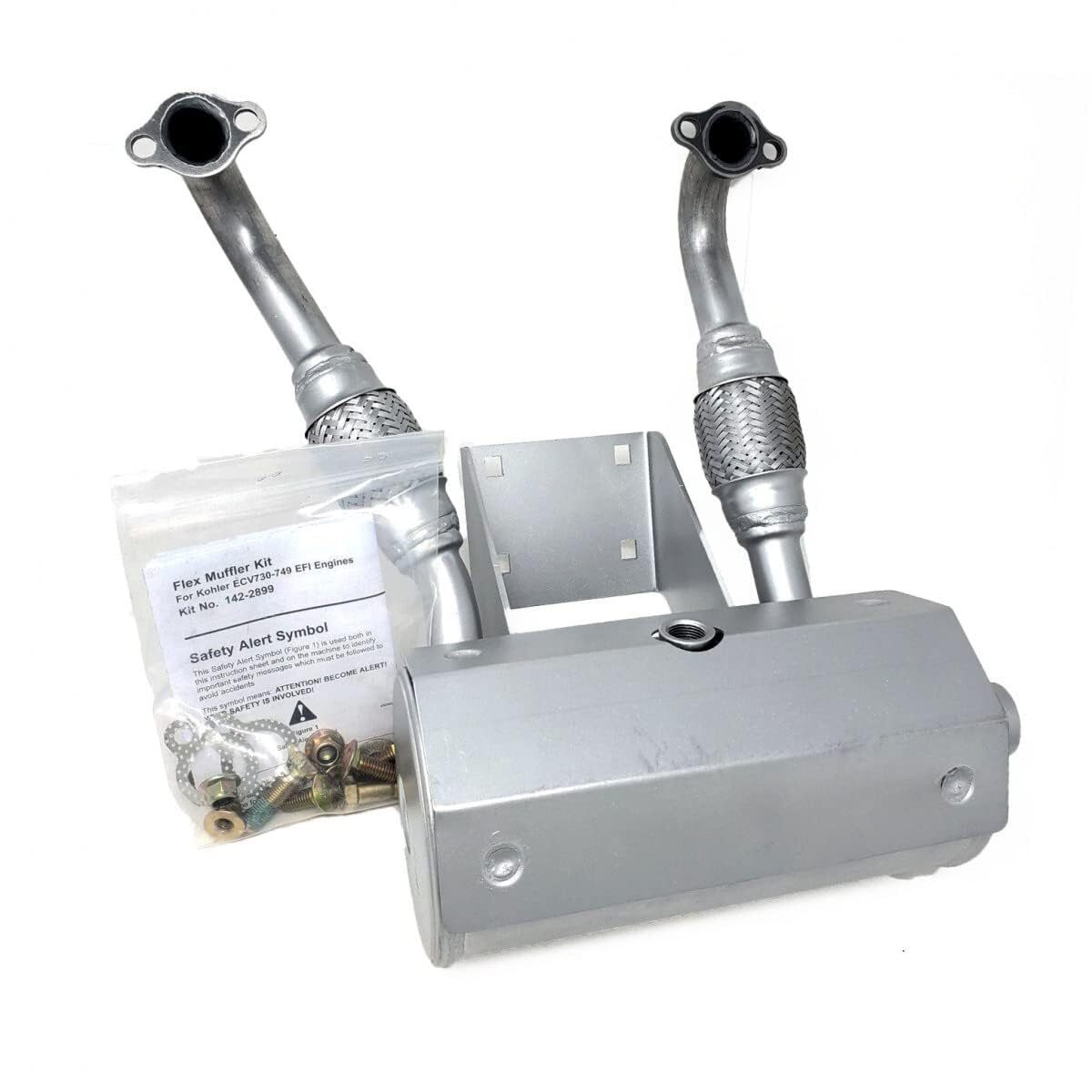 【thetoe】Eberhard Check Muffler GENUINE OEM EXMARK PART # 142-6858 MUFFLER KIT 193308221014| eBay