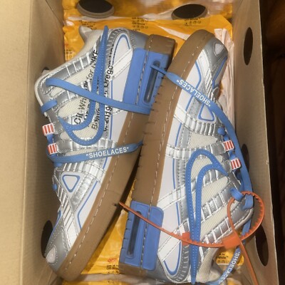 Size 8.5 - Nike Off-White x Air Rubber Dunk University Blue