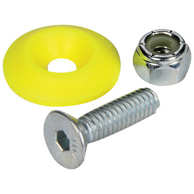 Allstar Countersunk Bolt Kit Fluorescent Yellow 50pk Allstar Countersunk Bolt Kit Fluorescent Yellow 50pk
