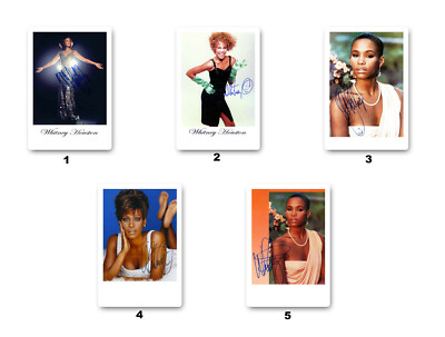 Whitney Houston - Prom Queen of Soul - we will miss you - Autogrammfoto  Auswahl