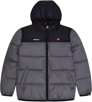 Ellesse Junior Caloroso Padded Coat Grey UK