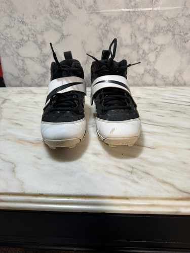 Nike fast flex cleats black-and-white size 6 1/2. ATT 3440–001 - Picture 3 of 20