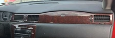 2006-2013 Chevy Impala Dash Speedometer Trim Bezel Vent Panel Woodgrain