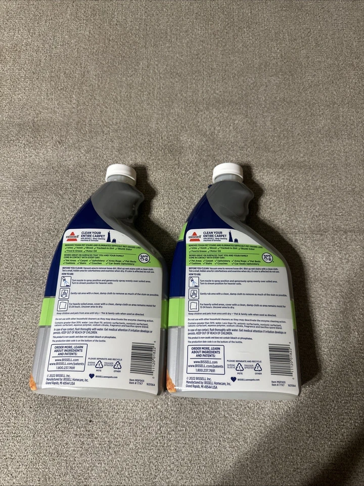 Bissell Pet Pro Stain and Odor Eliminator with Enzyme Action 2 Pack. Fast Ship - Image 2 of 4