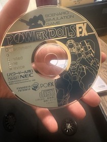 Power DoLLS FX NEC PC-FX CIB Complete Manual Registration Card Japan Import