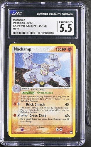 Machamp graded CGC 5.5 for sale on eBay