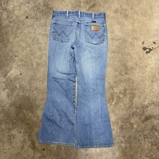 Vintage 70s Wrangler Big Flares Jeans Size 32x30