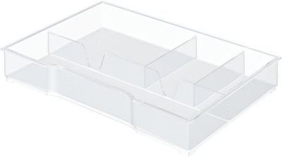 Schubladeneinsatz für Leitz Cube und WOW Schubladenboxen Transparent 52150002