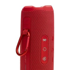 RED - JBL FLIP 7 PORTABLE BLUETOOTH SPEAKER, WATERPROOF AND DROP-PROOF UP TO