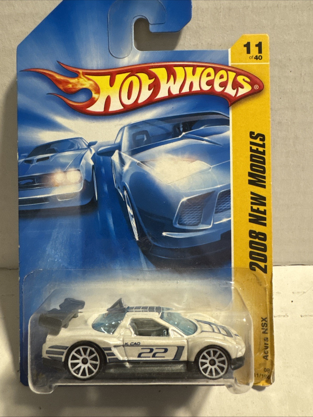 Hot Wheels  2008 New Models  Acura NSX