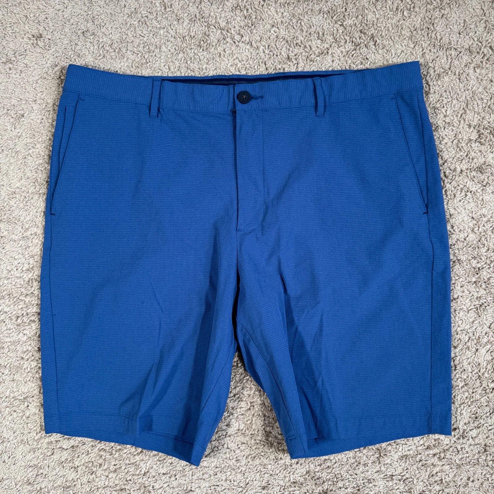 Tommy Bahama Shorts Men's 40 Blue On Par IslandZone 10-Inch Shorts Golf Preppy