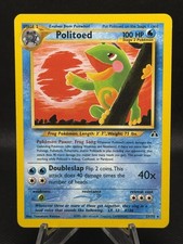 Politoed 27/75 1st Edition 2001 Neo Discovery Rare Pokemon LP/NM on eBay