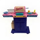 Rare! Vintage 90’s Barbie Magic Moves Barbeque + Extra Accessories