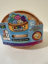Rainbow Mystery Dumpling Squishy Bun Viral 4" Large NEW SEALED Crazy Fun