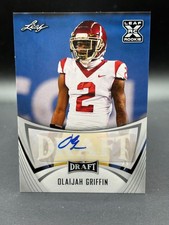 2021 Leaf Draft - Autographs Olaijah Griffin #BA-OG1 (AU, RC)