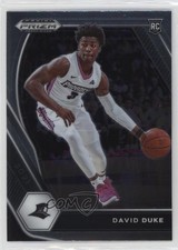 2021-22 Panini Prizm Draft Picks David Duke Jr #44 4l3