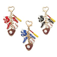 Stylish Enameled Keychain Charm Pendant for Everyday Use and Decoration