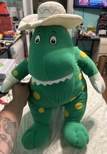 The Wiggles 25 Dorothy Dinosaur Plush 2003 Spin Master Large W/Sound Tested EUC