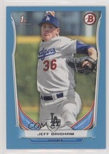 2014 Bowman Draft Blue 377/399 Jeff Brigham #DP66 j2c