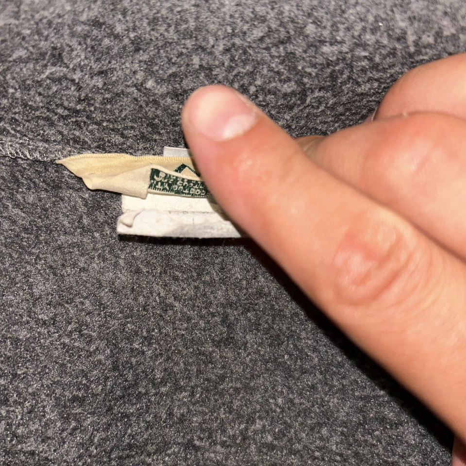 REI Trailsmith кооператив Polartec флис молнии куртка карманы серый мужской большой - Изображение 2 из 3