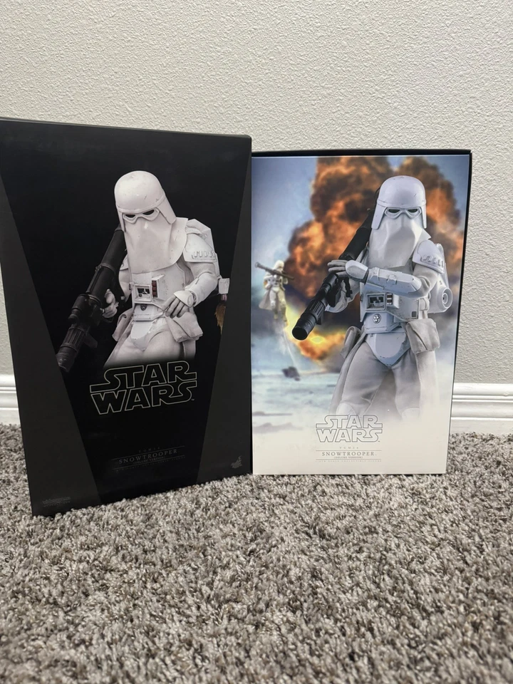 Figura Hot Toys Battlefront Deluxe Snowtrooper escala 1/6 12 pulgadas en muy buen estado24 Star Wars Foto 3 de 3
