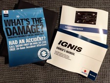 Suzuki Ignis 2016-2020 Handbook Navigation Owners Manual Set With Wallet