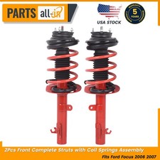 2pcs Front Complete Struts With Coil Springs Assembly Fits 2006 2007 Ford Focus