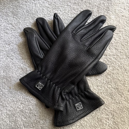 SSG Rancher 100% Deerskin Riding Gloves Black Leather 10