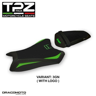 Kawasaki Ninja ZX 10 R 2011-2015 Sattelbezug KWZX1R11I-3GN-1 TPZ grün...