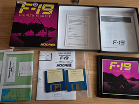 ✅ F-19 Stealth Fighter ⭐ Game for Commodore Amiga 500 / 600 / 2000 ⭐ BIG BOX ⚡