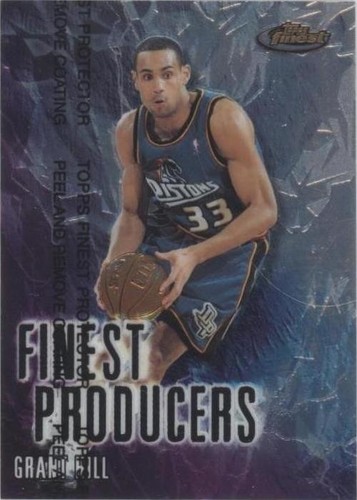 1994 Topps Finest Grant Hill #240 Refractor RC Rookie BGS 9.5 POP