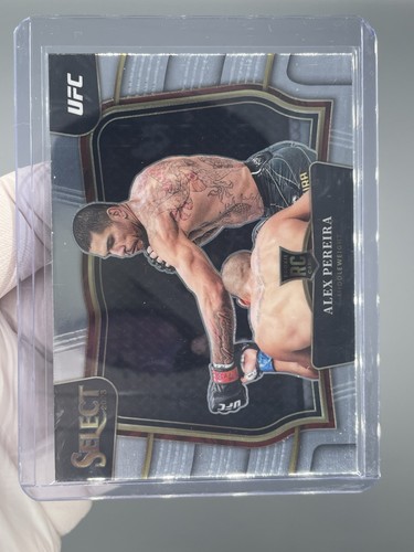 2023 Panini Select UFC Alex Pereira #222 Octagonside RC - Bild 1 von 2