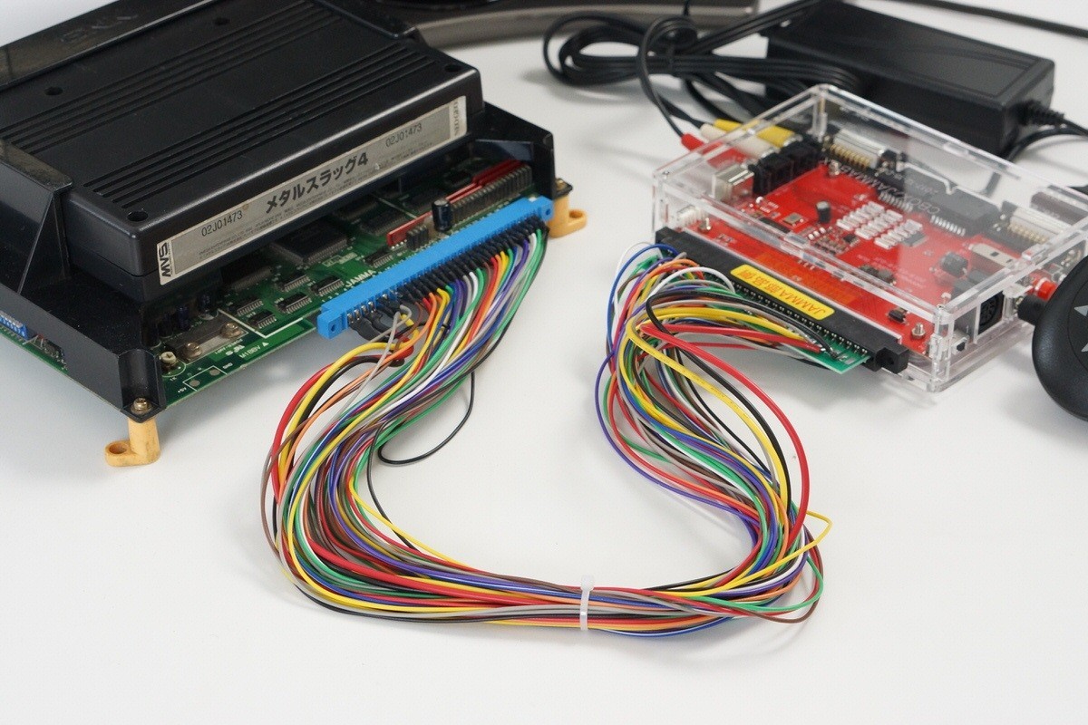 NEO GEO MVS Arcade Motherboard wz Control Box / METAL SLUG 4