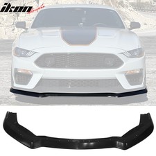 Fits 21-23 Mustang Mach 1 Handling Package Style Front Bumper Lip Matte Black Pp Fits 21-23 Mustang Mach 1 Handling Package Style Front Bumper Lip Matte Black Pp
