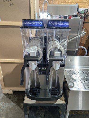 BUNN Ultra 2 Gourmet Ice Frozen Drink Machine, Stainless Steel/Black