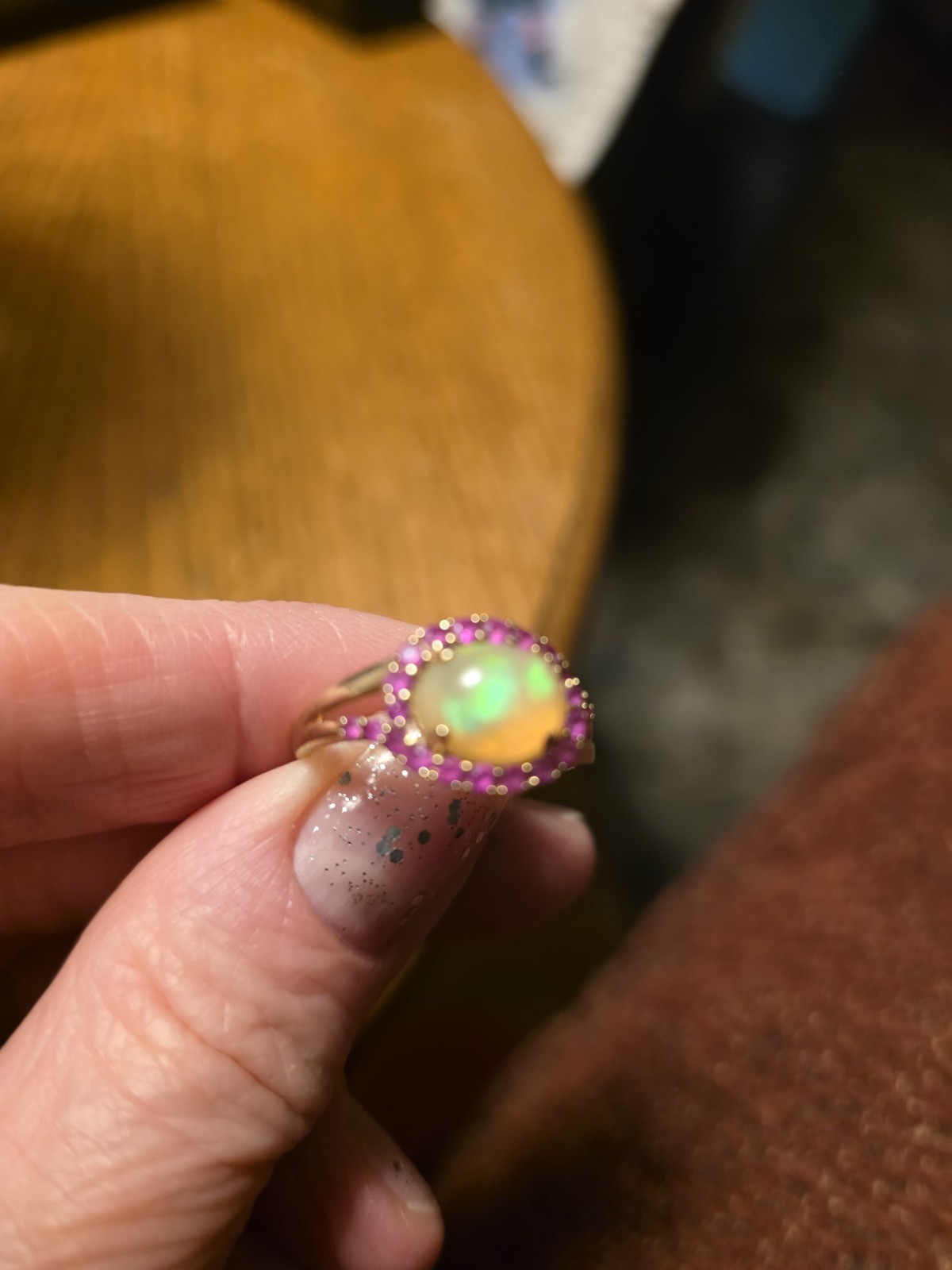 #Ruby Opal Ring - image 3