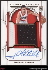 2023-24 National Treasures Bronze Toumani Camara 36/49 ROOKIE PATCH AUTO RC RPA