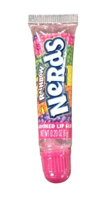 Nerds Rainbow Flavored Squeezy Lip Gloss Discontinued Taste Beauty Sealed