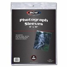 BCW 8 x 10 Photo Sleeves