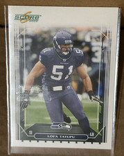 Lofa Tatupu 2006 Score Super Bowl XLI Embossed Logo #244 SSP 1/1 Masterpiece