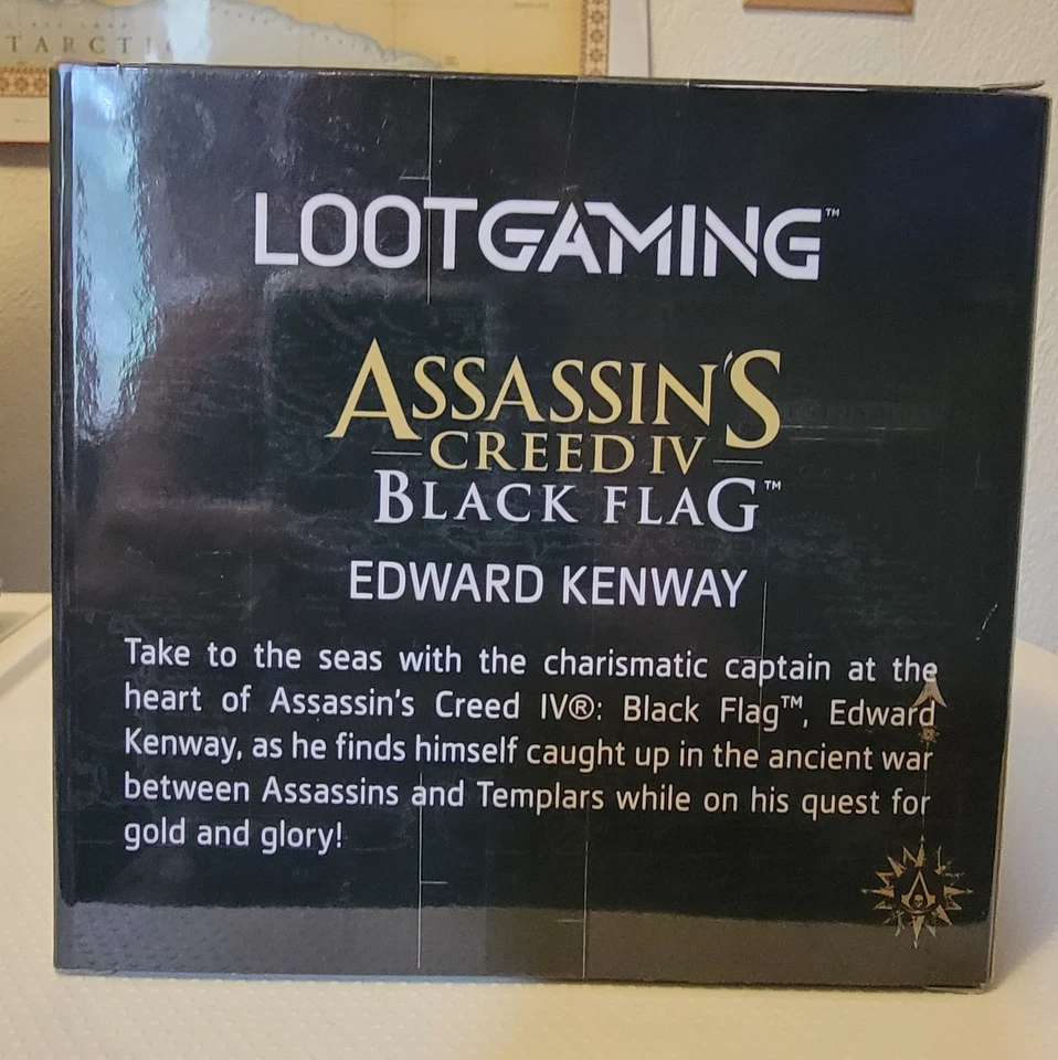 Assassins Creed IV черный флаг трофей ящик игровой фигурки статуэтка новый в коробке - Изображение 2 из 4