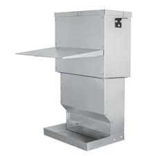 Deer Feeder 60 Pounds Capacities Galvanized Steel Hanging Gravity Deer Feeder